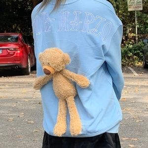 13 DE MARZO TEDDY BEAR SWEATER (BLUE)